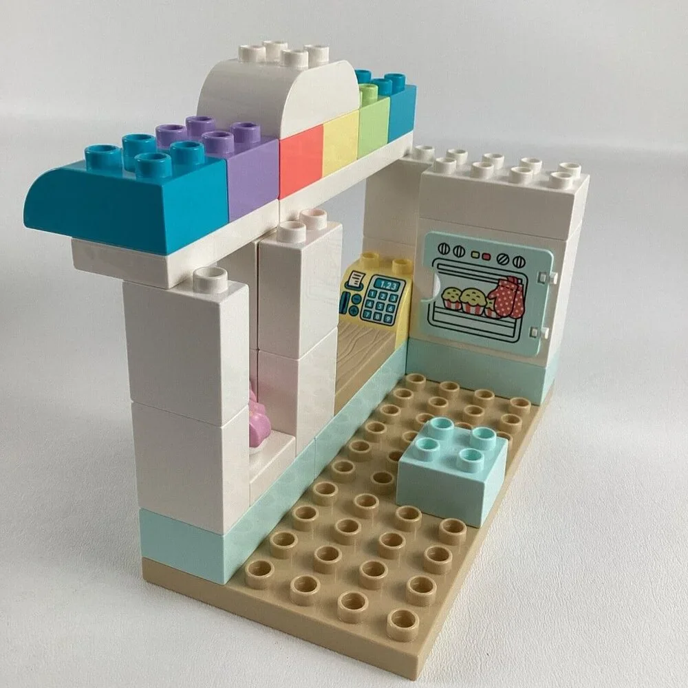 Lego Duplo Bakery Playset Preschool Building Toy 10928 Cafe Delivery Truck